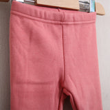 Einfache Plüsch-Leggings